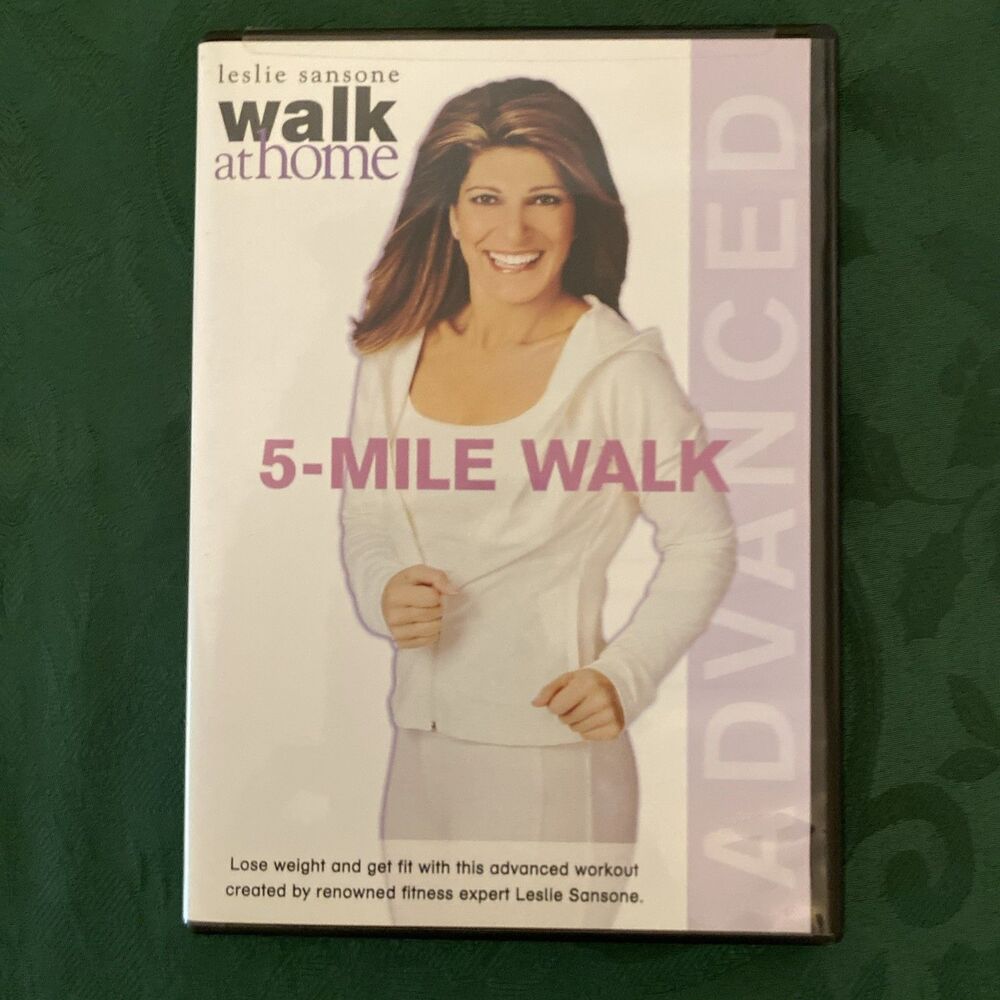 Leslie Sansone: Walk at Home - 5-Mile Walk (DVD, 2007)